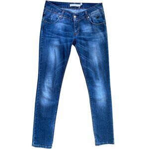 ROY ROGERS Skinny Y2k Jeans RUBY Roy Rogers Choice 29" Waist Blue Denim $280